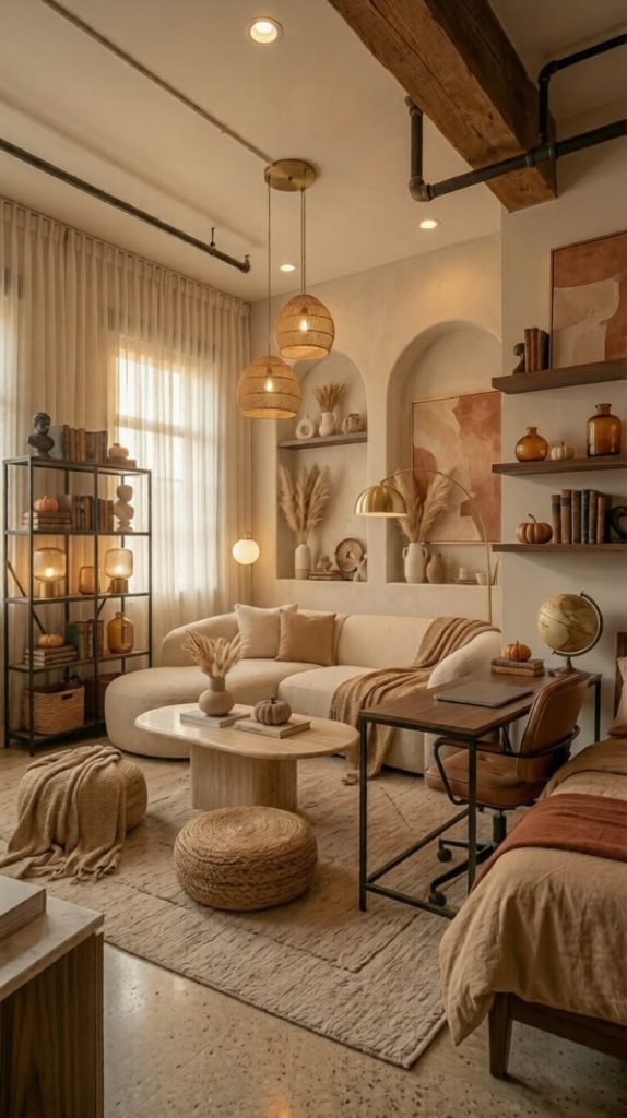 Global Influences In Boho Living Rooms