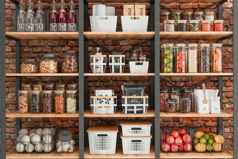 Narrow Walk In Pantry