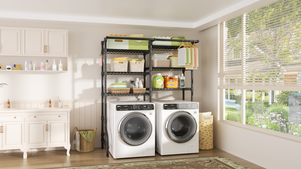 Laundry Room Shelves
